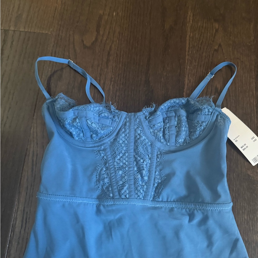 Urban Outfitters Sky Blue Mini Dress - Picture 5 of 7